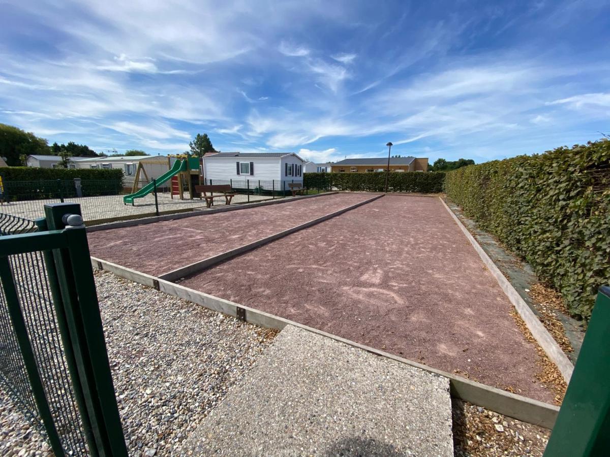 Camping le clos savoye Biville-sur-Mer Exterior foto